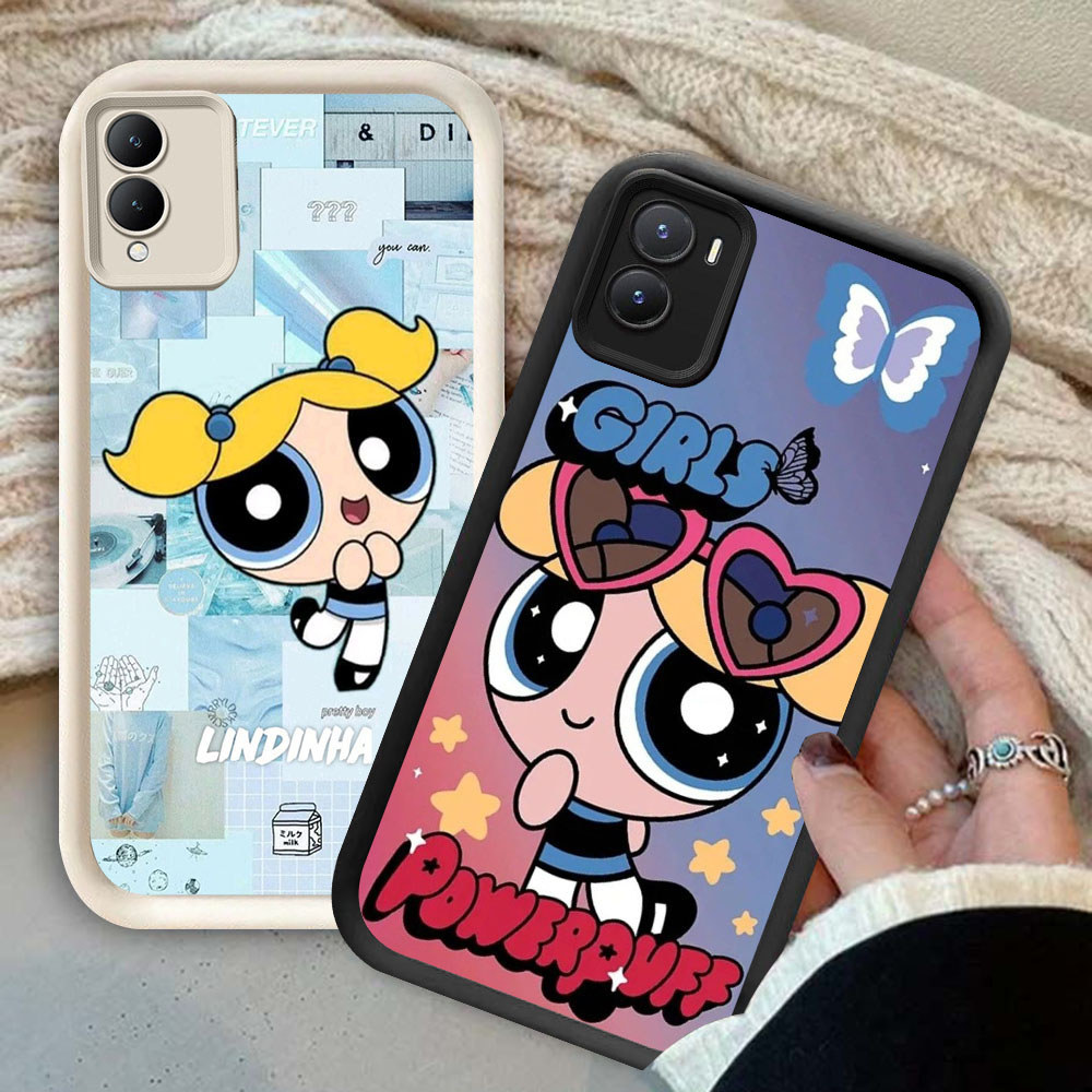 YS-93 Powerpuff Girls เคสกันกระแทกสําหรับ VIVO Y16 Y35 Z9 Y02S Y56 IQOO Y28 Y17S Z9X