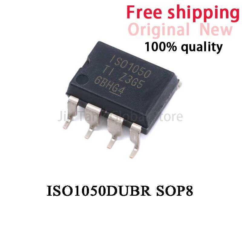 ชิ้น/ล็อต 10 ISO1050DUBR SOP8 ISO1050 SOP SOP-8 ตัวรับส่งสัญญาณแบบแยก ISO1050D SMD มีสินค้าในสต็อก -