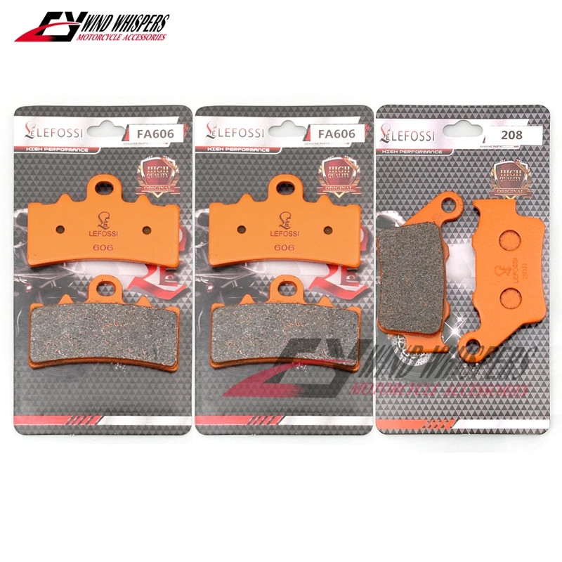 Front Rear Brake Pads For BMW C 400 X GT C400GT G310R G310 R/GS G 310 R G 310 GS 2017-2021 For HUSQ