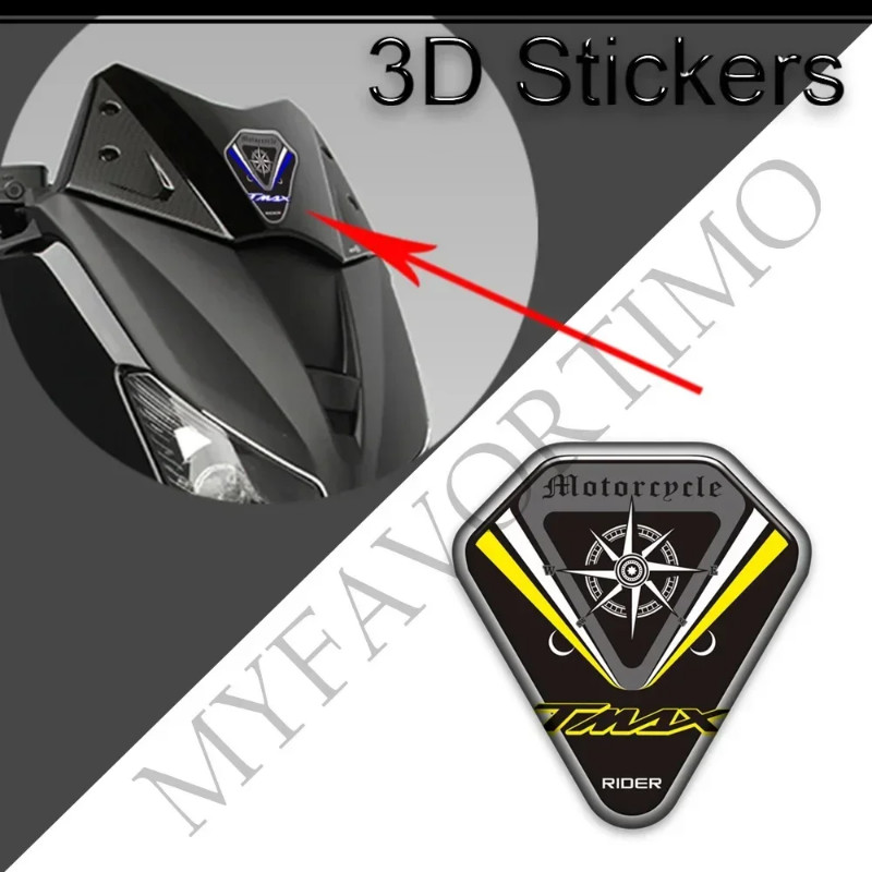 For YAMAHA TMAX 400 500 530 560 750 Motorcycle Fairing Fender Scooters Stickers