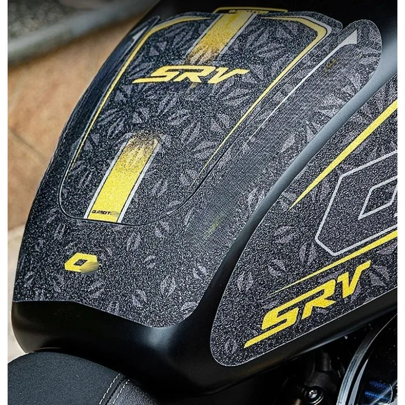 FOR QJMOTO 350 SRK 350 Motorcycle Tank Pad Protector Leather Frosting Sticker Decals Accessories