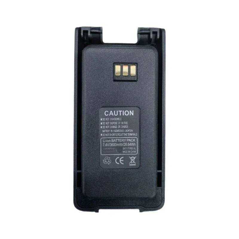 ▥ ใหม่ 7.4V 3600Mah หนา Walkie Talkie แบตเตอรี่สําหรับ TYT Md-390 Md-Uv390 PLUS Md-358 Th-Uv820
