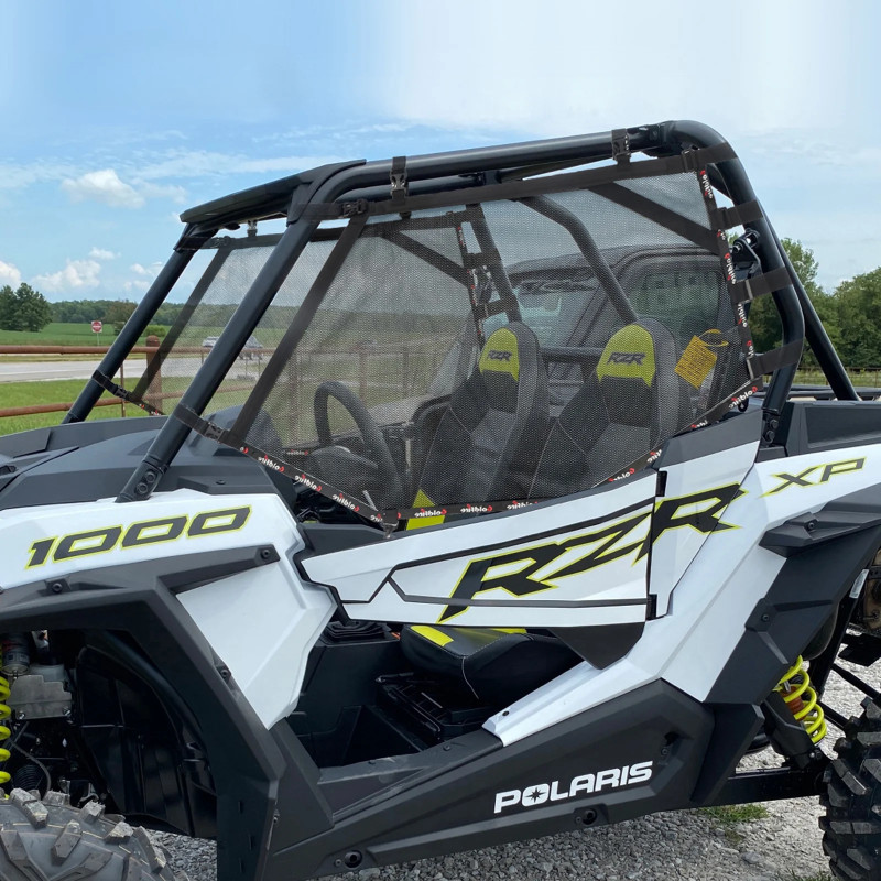UTV RZR Window Shade Nets Left Right & Rear Window Shield Fit for Polaris RZR 1000 XP Turbo POLARI