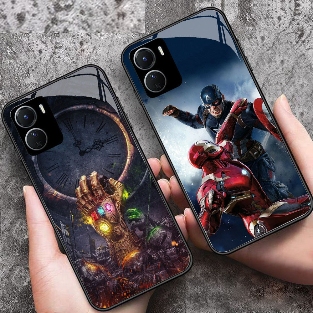 YS-38 Avengers HD Glass Casing สําหรับ VIVO Y16 Y15S Y01 Y56 Y36 Y27S Y15A Y36i Y17S iQOO Z9X U5X