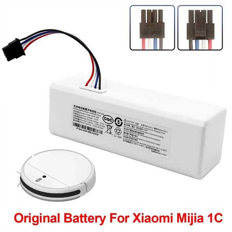 Xiaomi แบตเตอรี่ทดแทนสำหรับ 1C P1904-4S1P-MM Mijia Mi เครื่องดูดฝุ่นหุ่นยนต์กวาดและถูพื้น G1