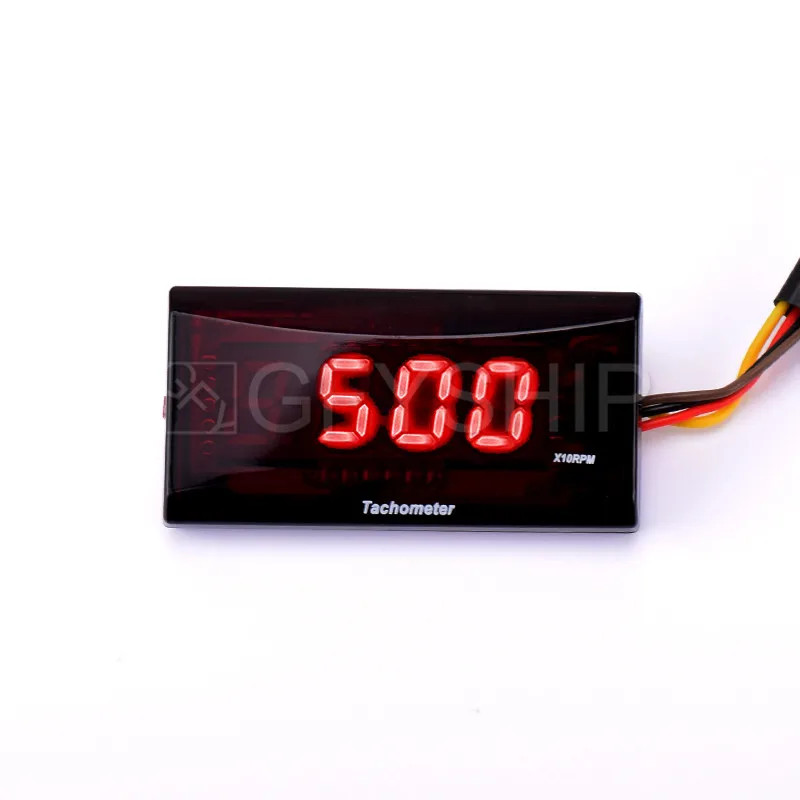 Universal LED Digital Motorcycle Tachometer RPM Moto Electronic RPM Tachometer For KOSO For Honda Y