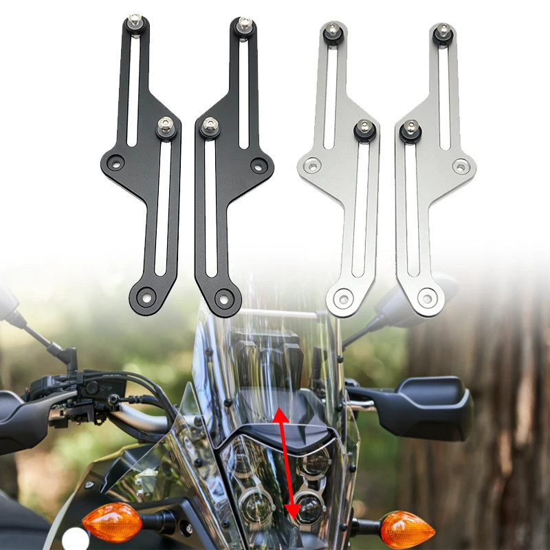 For YAMAHA TENERE 700 Windscreen Adjusters Airflow Adjustable Windscreen Wind Tenere700 T700 T 700