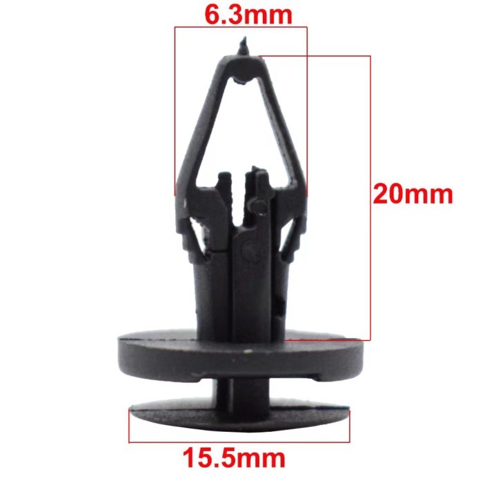 เหมาะสําหรับ Ford Focus Fiesta Mondeo กันชน Mandrel Fender คลิปแผงตกแต่ง