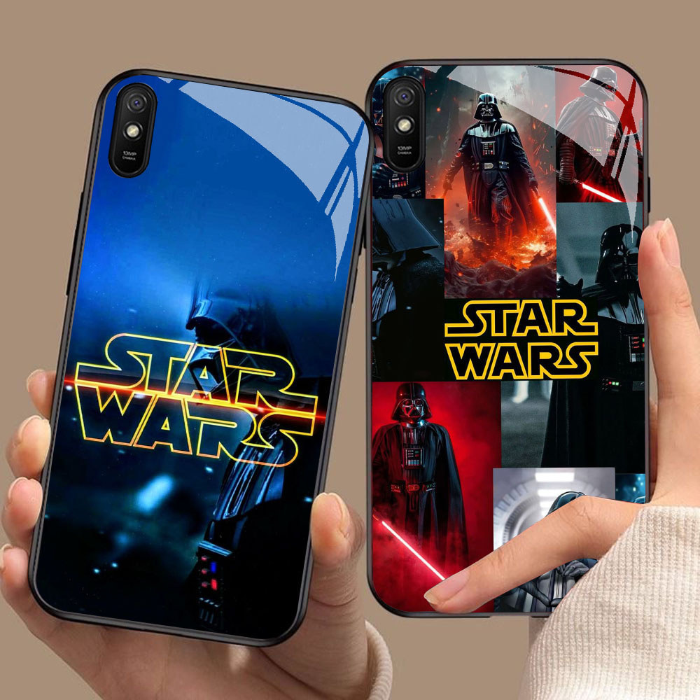 YS-88 Star Wars HD Glass Casing สําหรับ Xiaomi Redmi 9A 9i 7 14C 14R A4 A3 หมายเหตุ 7 Poco C75 Pro