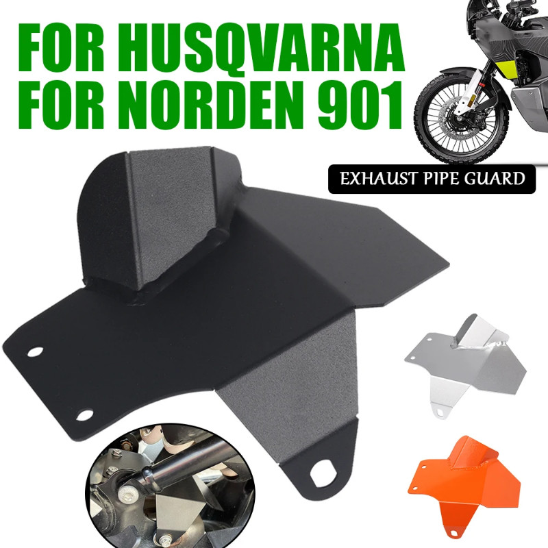 For Husqvarna Norden 901 Norden901 2022 2023 Motorcycle Accessories Exhaust Pipe Guard Shockproof H