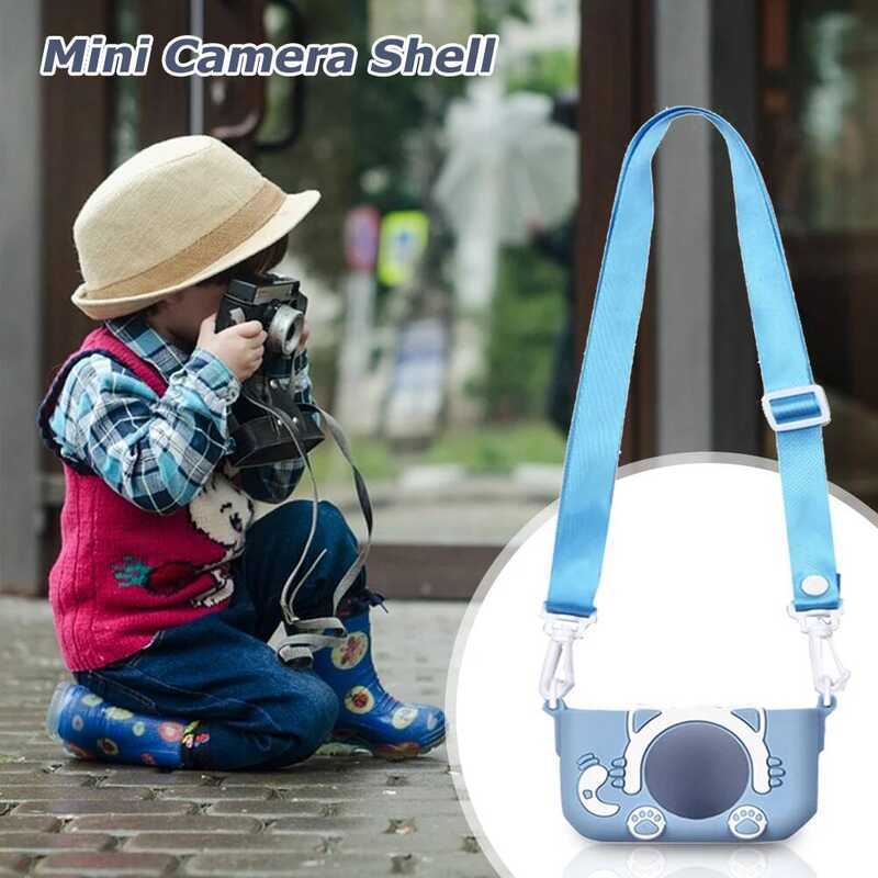 C Kid Cute Cartoon Camera Toy Camping Camera Outdoor Photography Camera Cover Camera Protective Cov