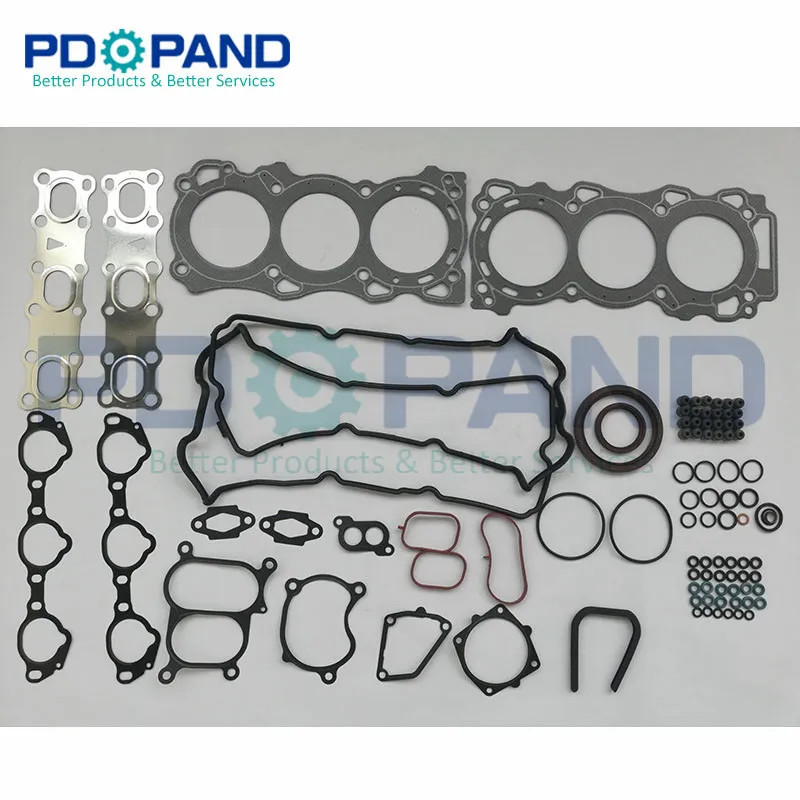 Whole Set VQ40 VQ40DE Engine Full Gasket Kit 10101EA225 For Nissan PATHFINDER (R51)4.0 4WD HARDBODY