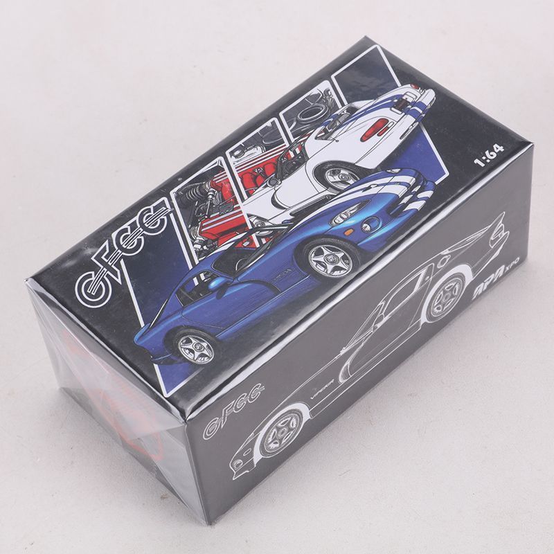 GFCC 1: 64 1993 Dodge Viper Dodge Viper Hard Top/Convertible Alloy รถจําลองรุ่น