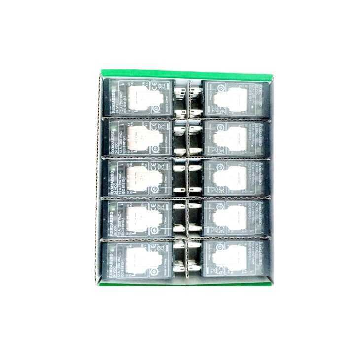 Schneider รีเลย์กลาง RXM2AB2P7RXZE1M2C พร้อมฐาน รับประกันสินค้าของแท้ การออกแบบปิดผนึก