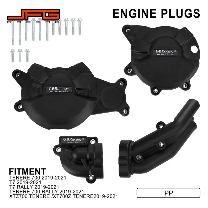 Motorcycles Engine Covers Protectors For YAMAHA Tenere 700 T7 T7 Rally Tenere 700 Rally XTZ700 Tene