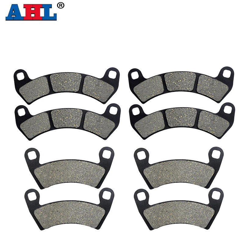 ATV Front & Rear Brake Pads for POLARIS RZR XP Pro Turbo Latin MD S Tractor RZR XP 4 XP4 Turbo Intl
