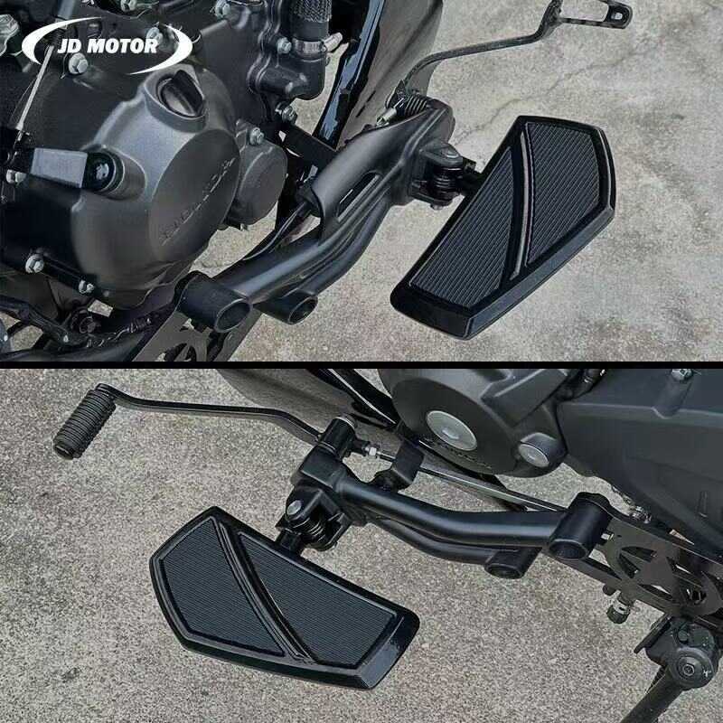 ▥ ฟล็อตบอร์ดบอร์ดรองเท้ามีที่พักเท้าสำหรับ Harley Sportster 883 Dyna FXD Touring BOB Road King