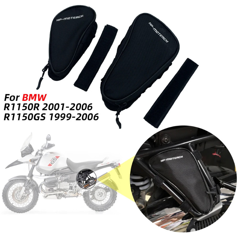 R1150GS R1150R Motorcycle Side Frame Bag Triangle Storage Bags Package For BMW R 1150GS 1150R 1150