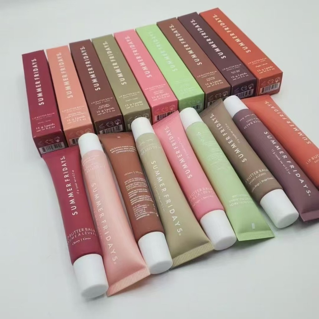 [Shopee Special Selection] Shipment at Least/20 American summer Fridays Lip Balm!หมายเลขสี 1-2-3-4-7