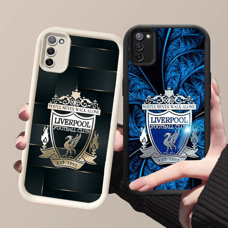 HK-33 Liverpool Football Club เคสกันกระแทกสําหรับซิลิโคนสีดําและสีขาว Samsung A51 FE A71 M30S M21 S2