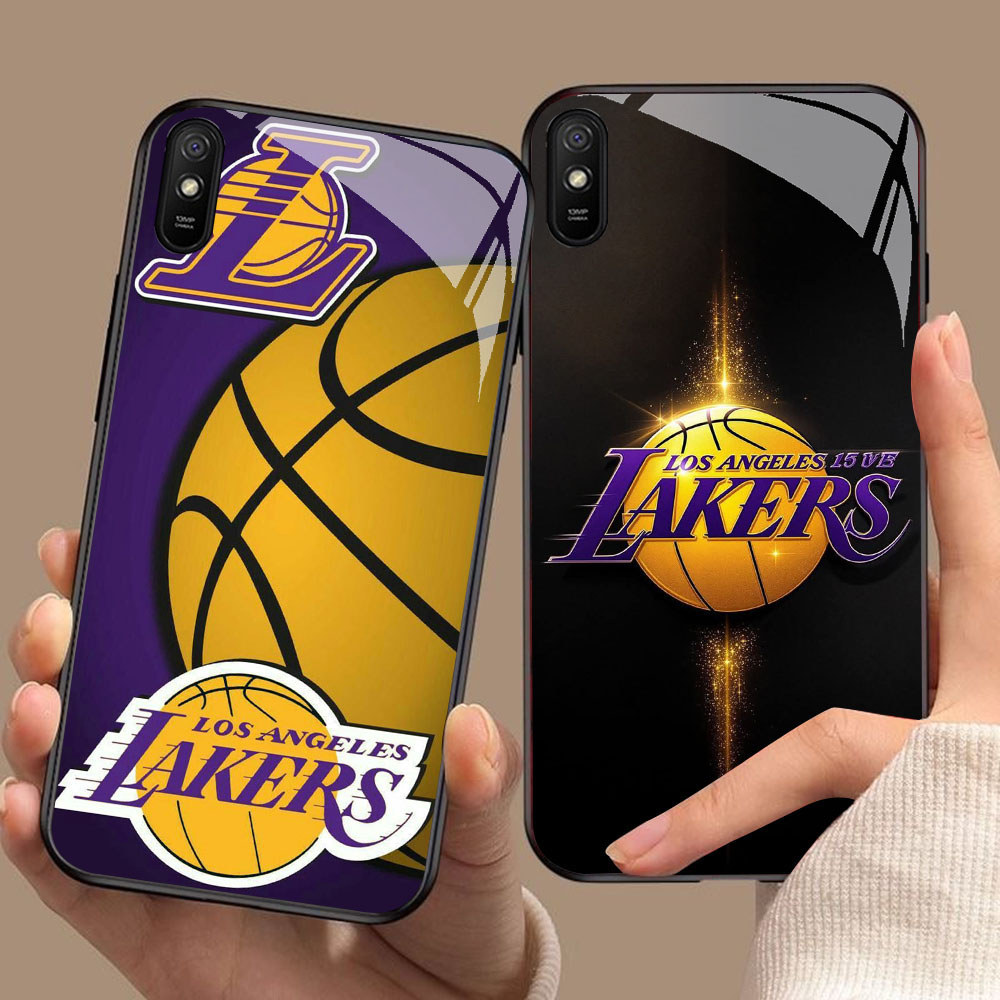 YS-65 Lakers บาสเกตบอล HD แก้วสําหรับ Xiaomi Redmi 9A 9i 7 14C 14R A4 A3 หมายเหตุ 7 Poco C75 Pro