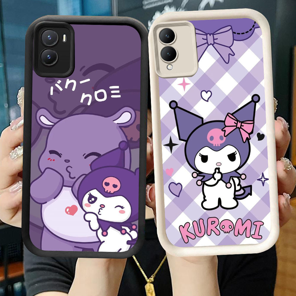 TS-68 Kuromi Baku ปลอกกันกระแทกสําหรับ VIVO Y16 Y35 Z9 Y02S Y56 IQOO Y28 Y17S Z9X