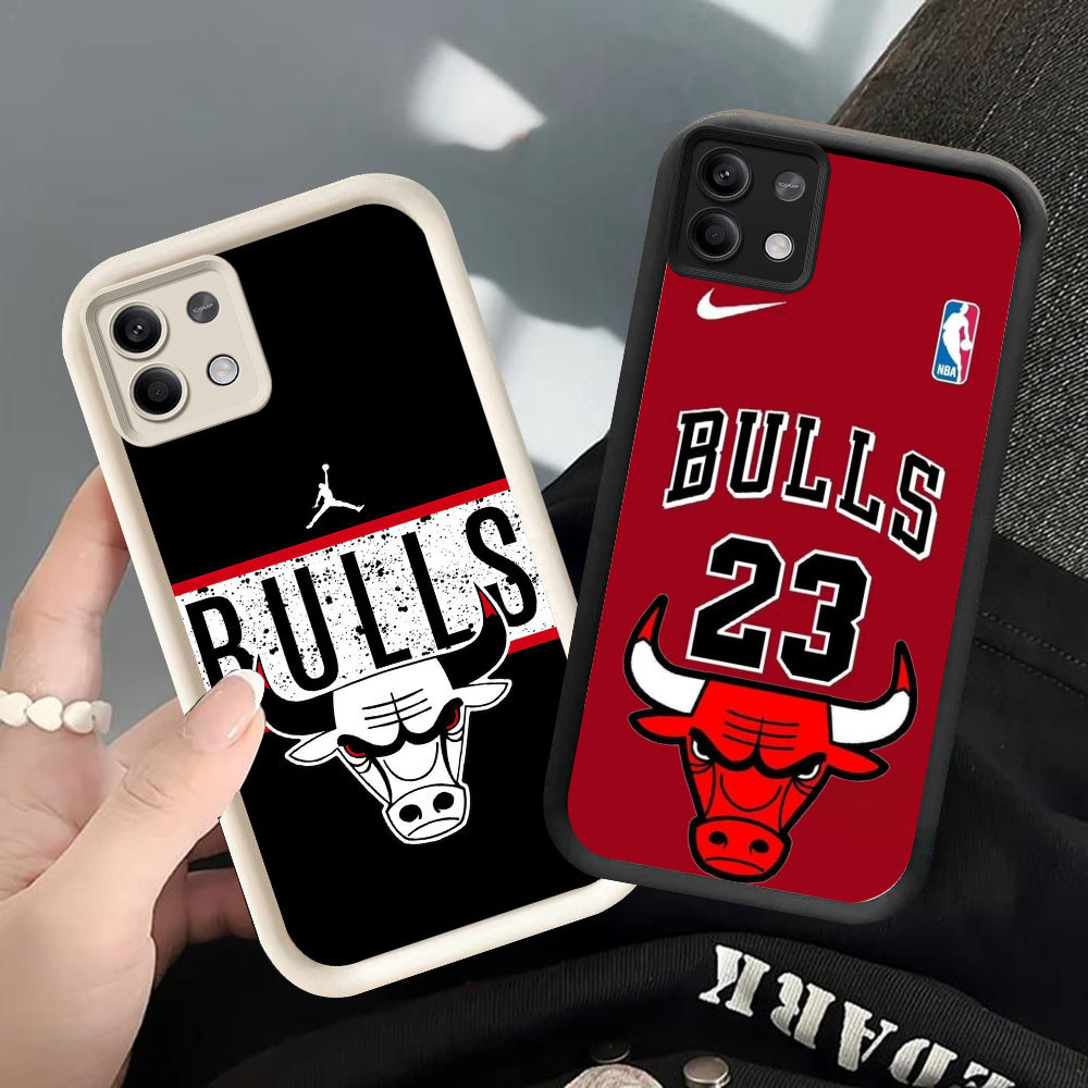 YS-43 Chicago Bulls NBA เคสกันกระแทกสําหรับ Xiaomi Redmi หมายเหตุ 13 Poco X6 X7 M6 M7 NEO Pro