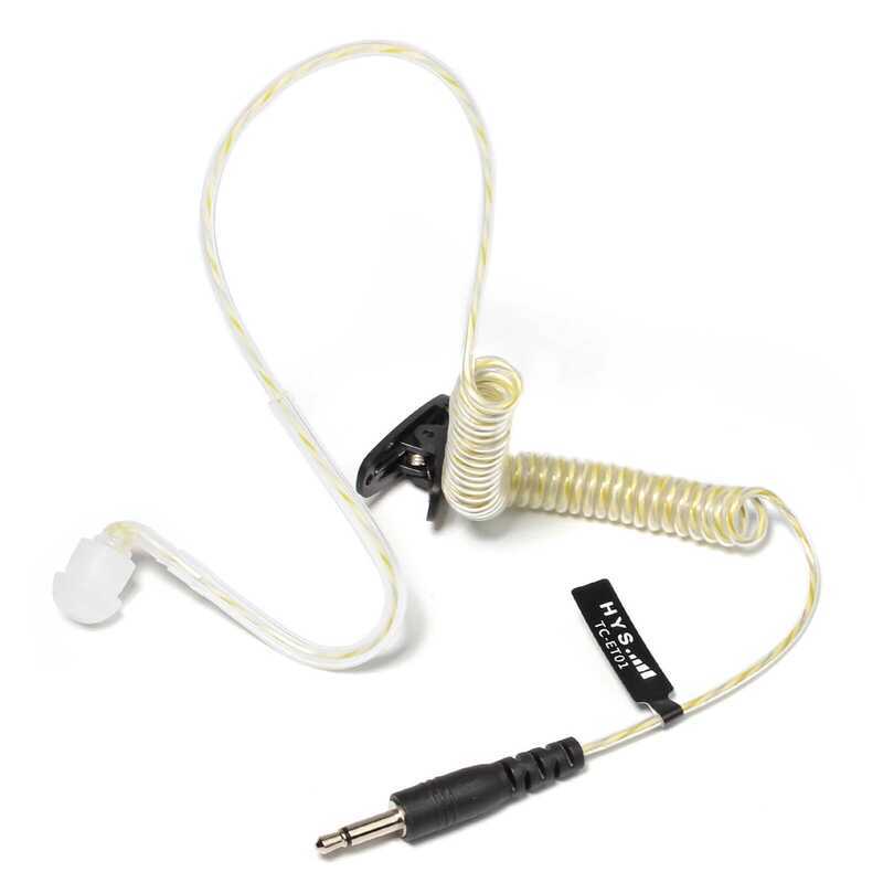 ▥ 3.5 มม. ฟังเฉพาะหูฟังสําหรับวิทยุลําโพง Mic, Balanced Armature Driver,