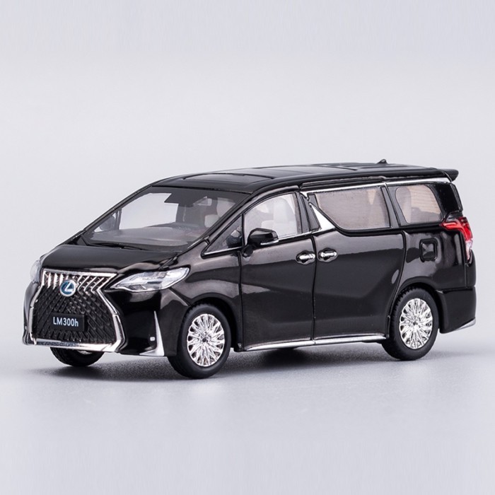 GCD 1: 64 Lexus LM350H Lexus Nanny รถจําลองรถรุ่นเครื่องประดับแบบคงที่