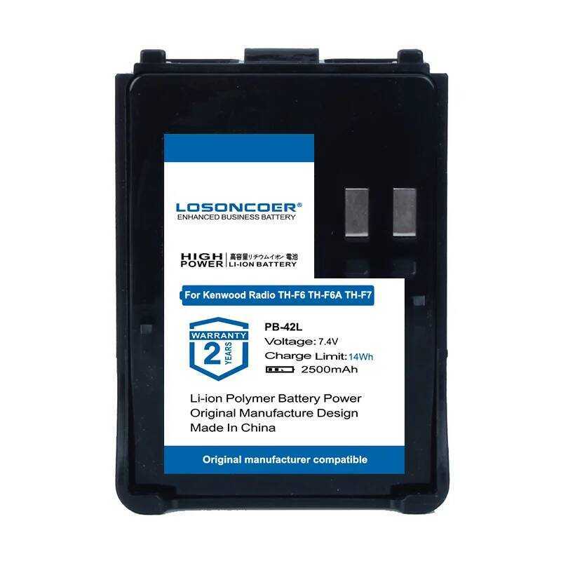 ▥ Pb-42L แบตเตอรี่2500mah สำหรับ Kenwood Th-F6 Th-F6a Th-F6e Th-F7 Th-F7a Th-F7e วิทยุ Walkie T