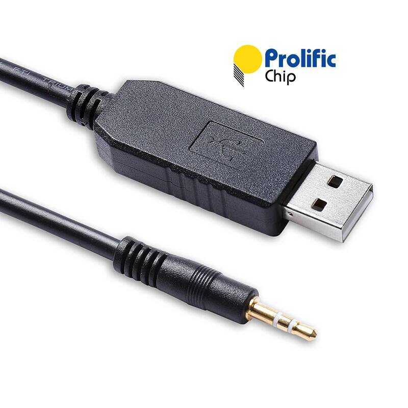 APC บัตรการจัดการเครือข่าย AP9631 AP9630 Prolific USB RS232 อนุกรมไปยังสายเชื่อมต่อ PC ขนาด 2.5 มม.