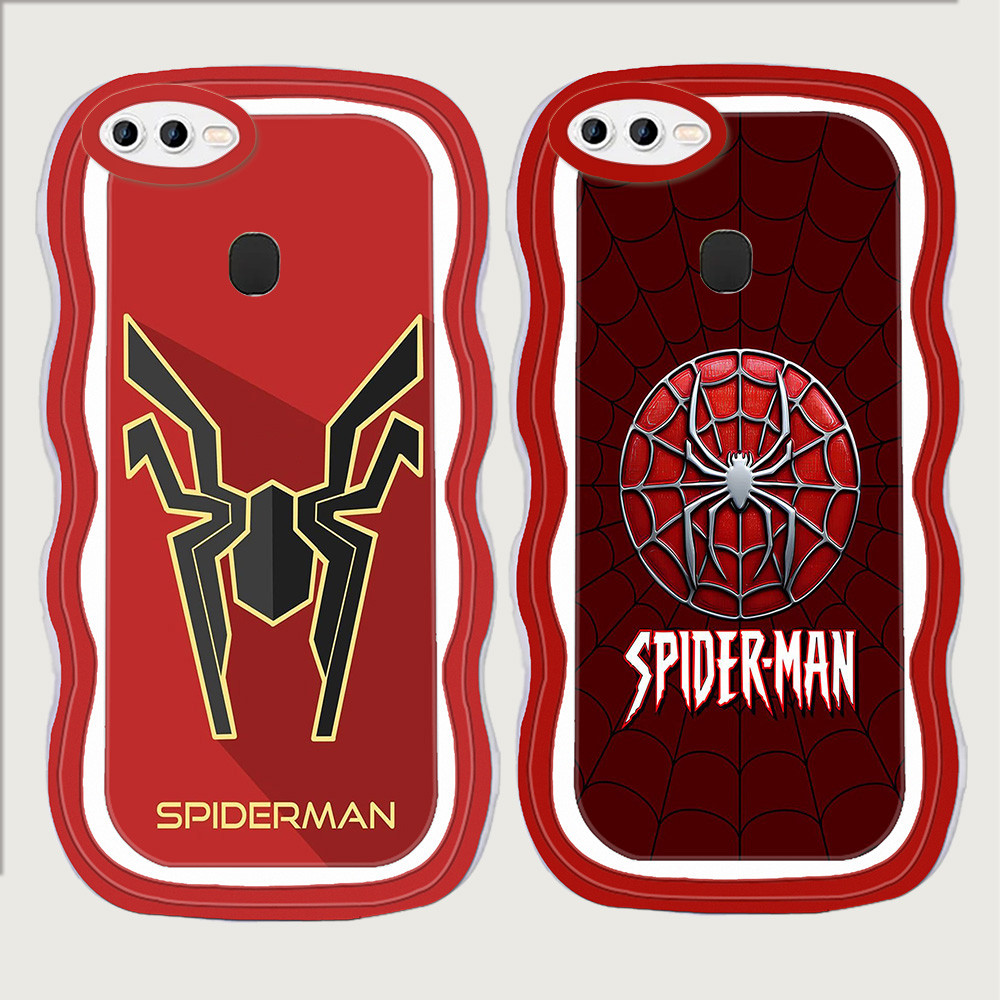 CA26 Spider Man สําหรับ OPPO F7 A7n F5 A7 A12S A5S A12 F9 Pro TPU เคสโทรศัพท์