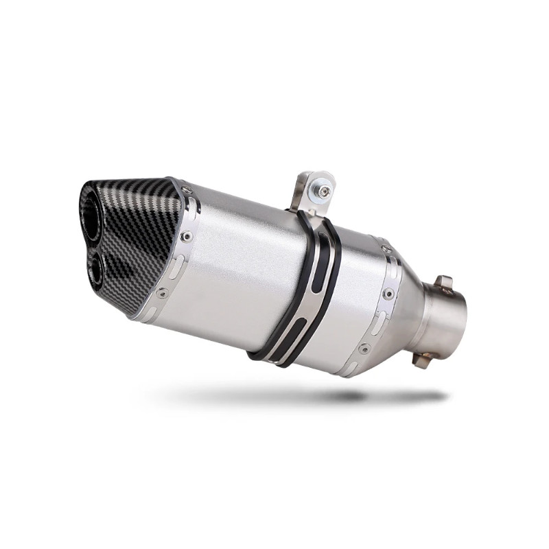 51mm Motorcycle M1/R1 Muffler Exhaust with DB Killer for pcx R3 R15 z125 ninja250 300SR