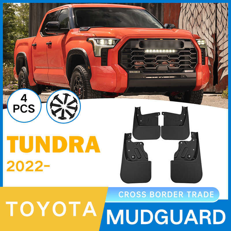 การค้าต่างประเทศเหมาะสําหรับ Toyota Tundra 2022-2025 Tundra ด้านหน้าด้านหลังยาง Fender Piwa