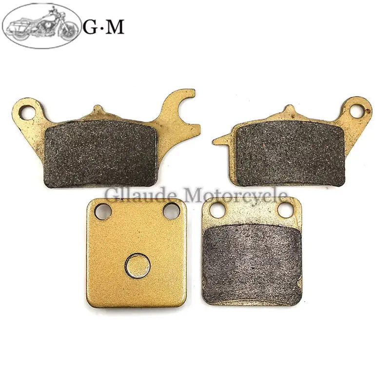 Motorcycle Front / Rear Brake Pads organic For Kawasaki BR125 Z125 2016-2020 Z125 PRO 2016-2020 Z12