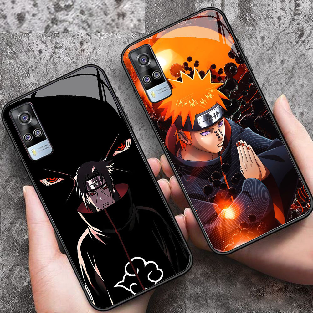 YS-76 Naruto HD Glass Casing สําหรับ VIVO Y51 V21E Y31 Y52 V21S V21 V20 Y53S