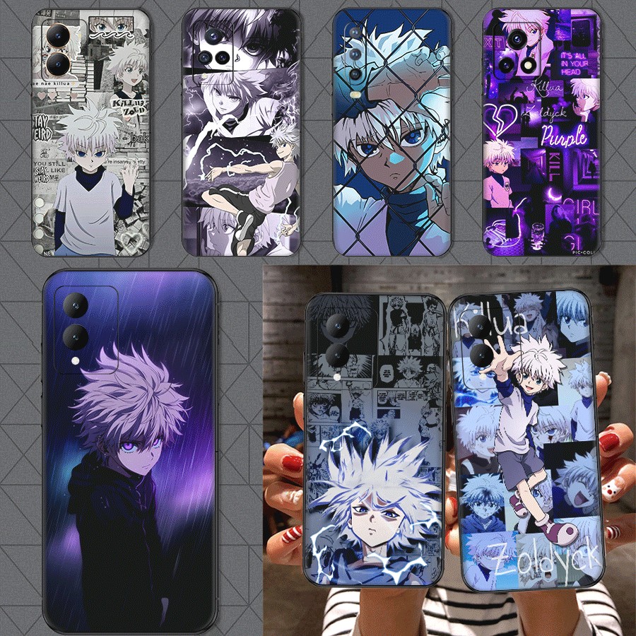 สําหรับ vivo Y200 Y28 Y20 Y30 V9 Y85 Y89 Y69 ความเข้ากันได้เคสโทรศัพท์ TPU นุ่มฝาครอบป้องกัน Killua 