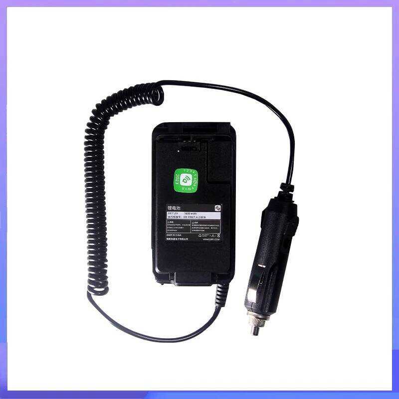 ▥ Quansheng Uv-K5 K6 Uv-5R PLUS แบตเตอรี่ Eliminator Walkie Talkie Car Charger 12 V/24 V ไฟแช็ก
