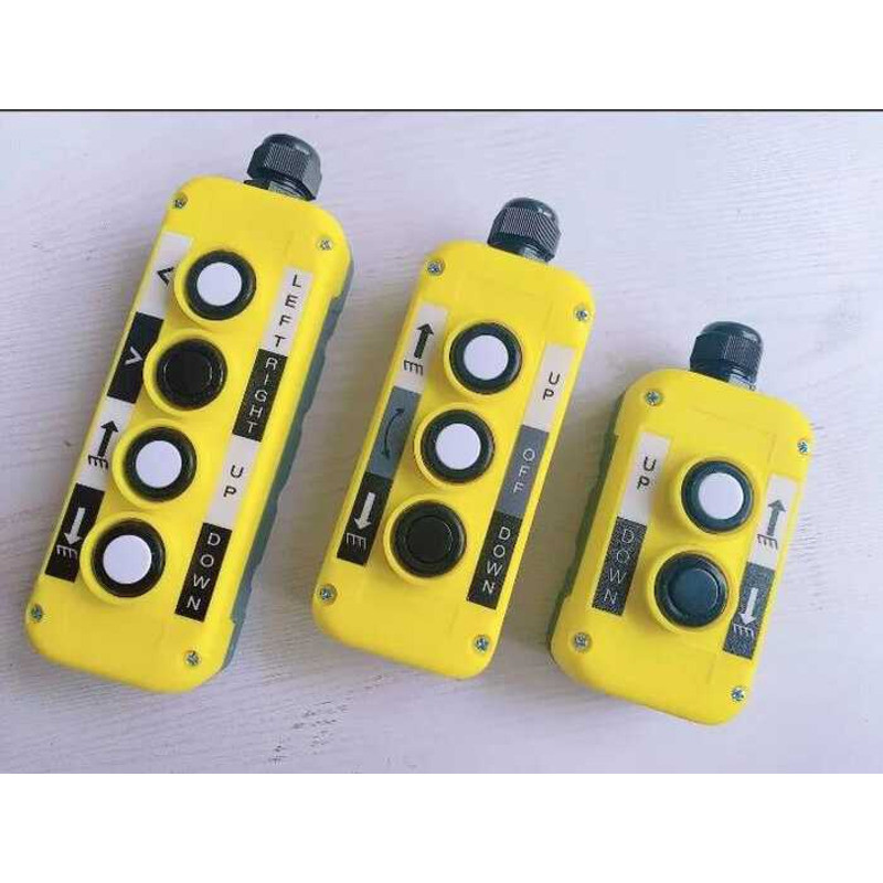 COP-2B ปุ่มสวิตช์ยกท้ายรถ COP-3B COP-4B ควบคุมการขนถ่ายเครน HA1-T281 HA1-T381 HA1-T481