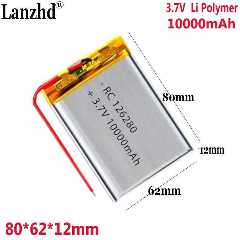 3.85V แบตเตอรี่ลิเธียม ชาร์จเร็วแรงดันสูง 126280 10000mAh สำหรับชุดปรับอากาศ Bao กลางแจ้ง