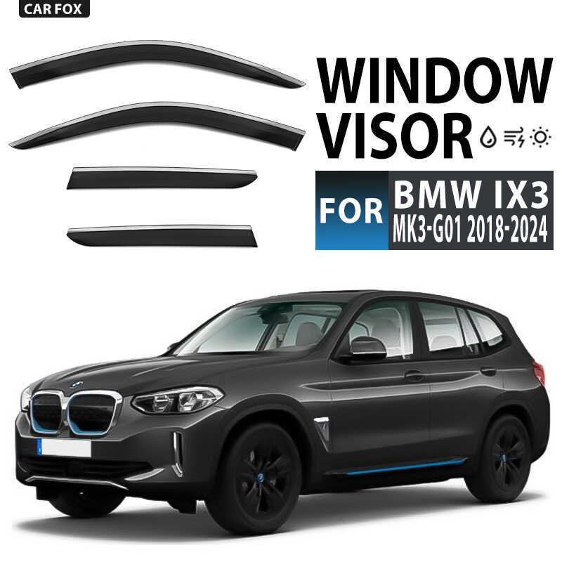 เหมาะสําหรับ BMW IX3 Rainproof Rainproof Side Window Deflector BMW iX3 ที่บังแดดหน้าต่าง