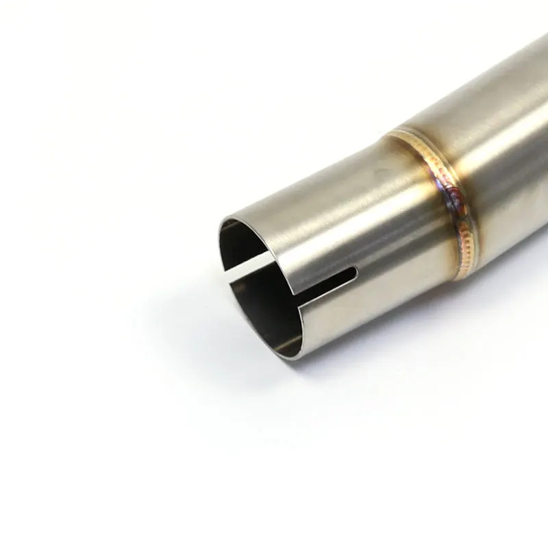 FZ6N Motorcycle Exhaust Middle Pipe Link Connect Motorbike Accessories For Yamaha FZ6 FZ6N FZ6S 200