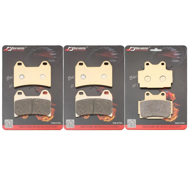 Motorcycle Brake Pads For YAMAHA FZ400 FZ 400 (4YR1) 1996 XJR 400 XJR400 1995-1999