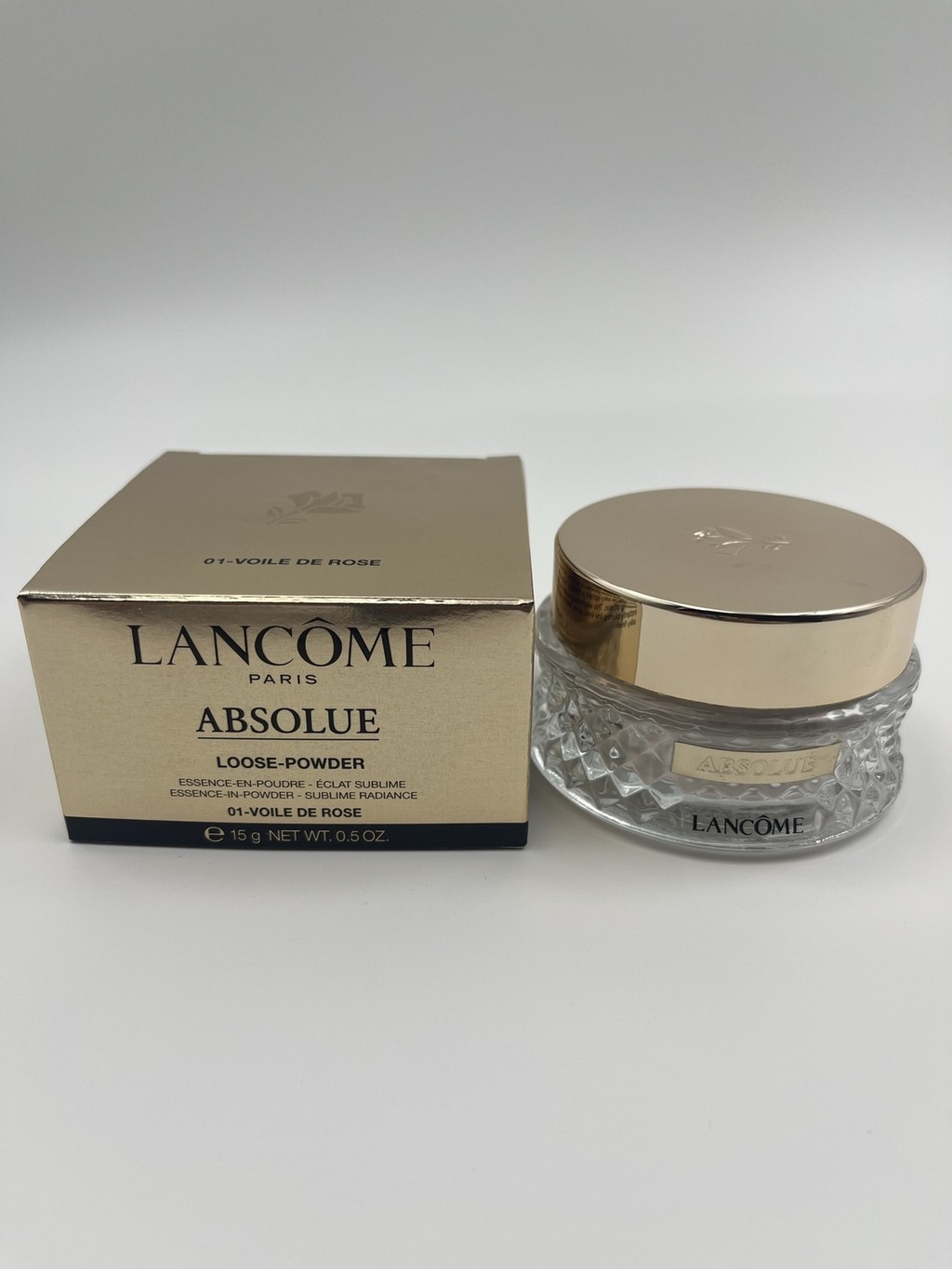 แฟชั่นพิเศษ/45 Lancome Pure Loose Powder 15g!สี เลขที่.1 #. E96