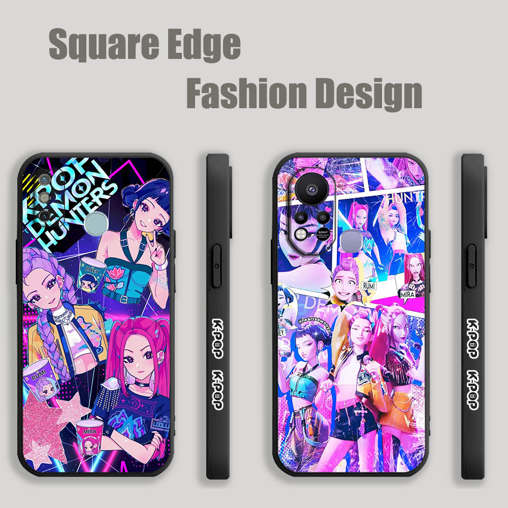 ปลอกสําหรับ Infinix Note 12 Pro 30 30i 40 Pro GT 10 Pro Zero Hot 40i Huntrix Kpop Demon Hunters Rumi