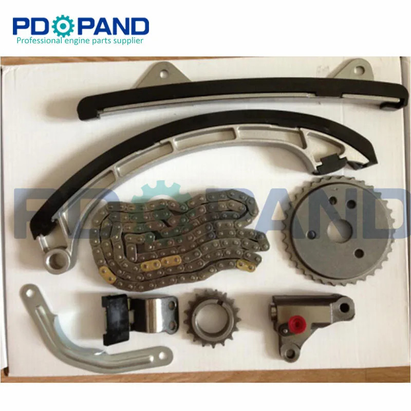 3SZ 3SZFE 3SZ-FE Engine Timing Chain Gear Tensioner Kit (8 pcs) for Toyota Vios 1.5L 2005-2017