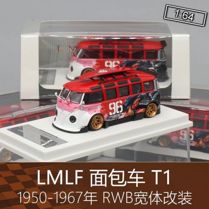 Out of Print Model LMLF Model Alloy 164 RV Van RWB Wide Body Modified T1 Model เหมาะสําหรับ Volkswag