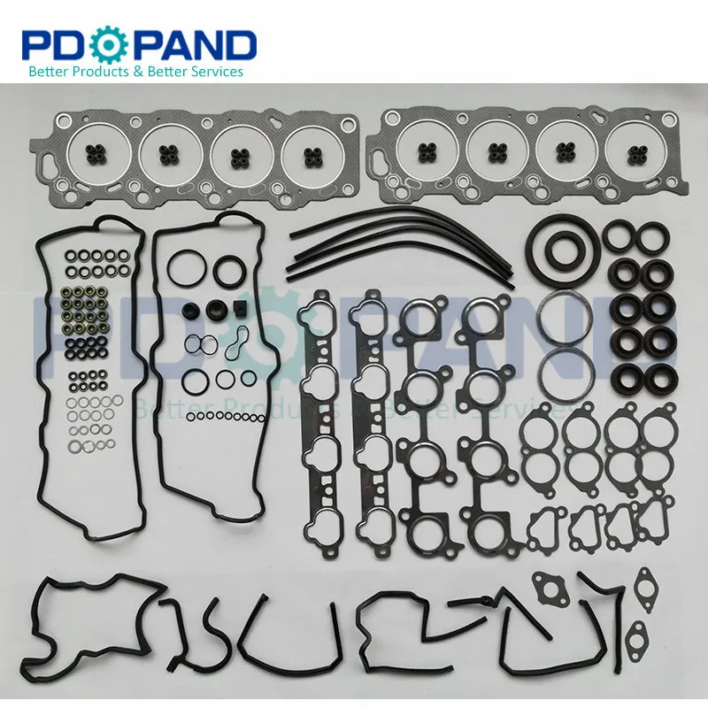 1UZ 1UZFE 1UZ-FE Engine Overhaul Gasket Kit 04111-50012 for Toyota Majesta/Crown Lexus GS400/LS400