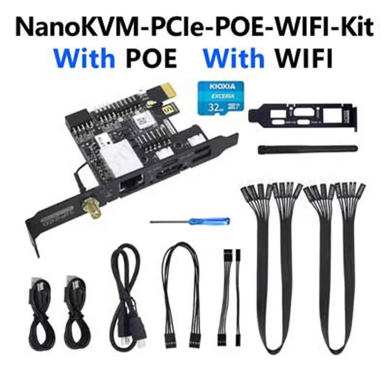 Sipeed NanoKVM PCIe พร้อม POE-พร้อม WIFI