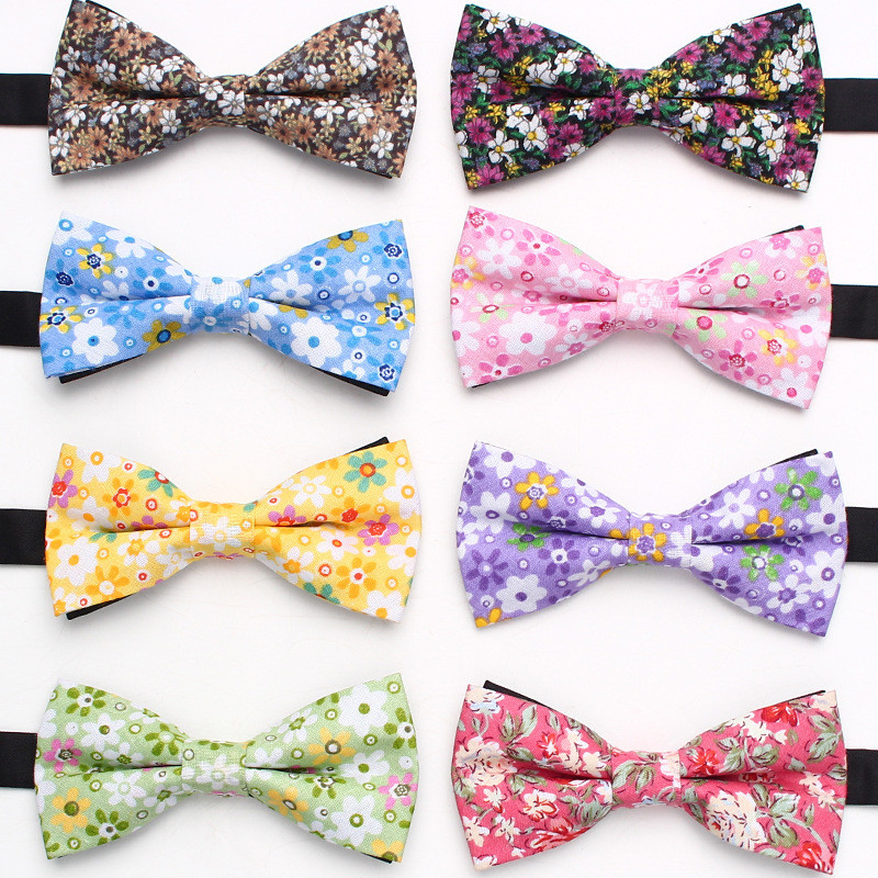 Rael Cotton แฟชั่น Casual ดอกไม้ Bow Tie ผู้ชาย Bow Tie ผู้ผลิต Bow Tie